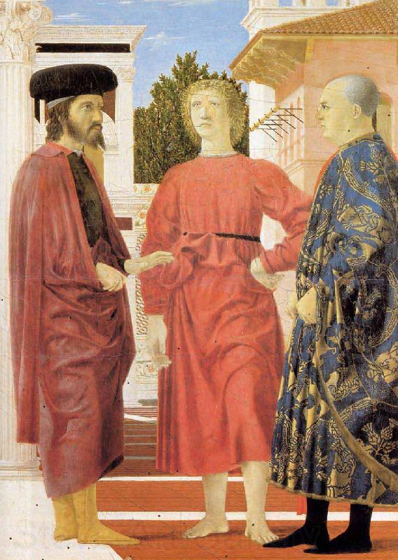 Piero della Francesca The Flagellation Norge oil painting art